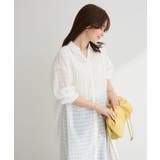 シアーチェックシャツワンピース | Green Parks  | 詳細画像6 