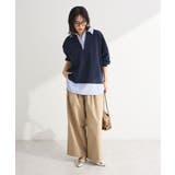 衿レイヤードッキングチュニック | Green Parks  | 詳細画像2 