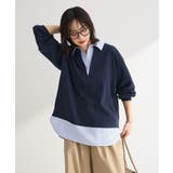 衿レイヤードッキングチュニック | Green Parks  | 詳細画像5 