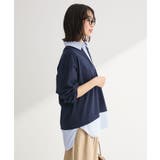 衿レイヤードッキングチュニック | Green Parks  | 詳細画像6 