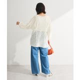 メッシュレースタック入りプルオーバー | Green Parks  | 詳細画像13 