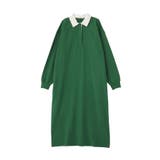 グリーン | ラガーシャツワンピース | Green Parks 