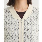 フラワー柄チュールブルゾン | Green Parks  | 詳細画像11 