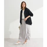 フラワー柄チュールブルゾン | Green Parks  | 詳細画像14 