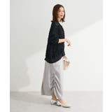 フラワー柄チュールブルゾン | Green Parks  | 詳細画像15 