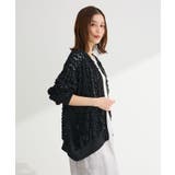 フラワー柄チュールブルゾン | Green Parks  | 詳細画像18 