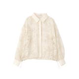 オーガン刺繍比翼シャツ | Green Parks  | 詳細画像21 