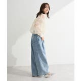 オーガン刺繍比翼シャツ | Green Parks  | 詳細画像3 