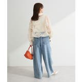 オーガン刺繍比翼シャツ | Green Parks  | 詳細画像4 