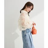 オーガン刺繍比翼シャツ | Green Parks  | 詳細画像8 