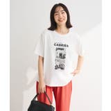 オフホワイト | アソート柄フォトTシャツ | Green Parks 