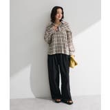 スカーフ付チェックシャツ | Green Parks  | 詳細画像17 