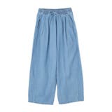 ライトデニムワイドパンツ | Green Parks  | 詳細画像14 