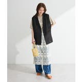 ライトデニムワイドパンツ | Green Parks  | 詳細画像2 