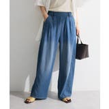 インディゴ | ライトデニムコクーンパンツ | Green Parks 