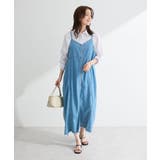 ライトインディゴ | ライトデニムキャミワンピース | Green Parks 