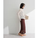 クロシェニットスカート | Green Parks  | 詳細画像3 