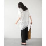 レースドッキングTシャツ | Green Parks  | 詳細画像6 