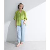 【WEB限定】開襟シアージャケット風シャツⅡ | Green Parks | 詳細画像27
