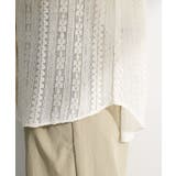 長袖レースシャツ | Green Parks  | 詳細画像10 