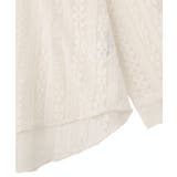 長袖レースシャツ | Green Parks  | 詳細画像15 