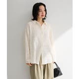 長袖レースシャツ | Green Parks  | 詳細画像5 