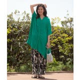 ハシゴレースレーヨンクレープチュニック | Green Parks  | 詳細画像2 