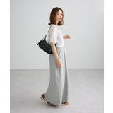 メッシュ5分袖ニットプルオーバー | Green Parks  | 詳細画像17 