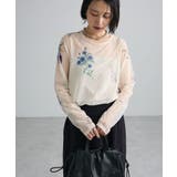 【WEB限定】フラワープリントシアーロンTEEⅡ | Green Parks | 詳細画像1