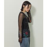 【WEB限定】フラワープリントシアーロンTEEⅡ | Green Parks | 詳細画像21