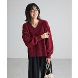 【WEB限定カラーあり】モールVネックニットプルオーバー | Green Parks | 詳細画像29