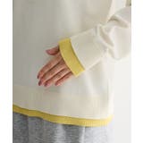 ヘンリーネックレイヤードニットプルオーバー | Green Parks  | 詳細画像8 