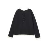 ヘンリーネックレイヤードニットプルオーバー | Green Parks  | 詳細画像23 