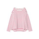 ボーダーピンク | サイドタックプルオーバー | Green Parks 