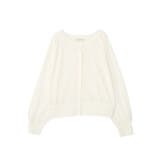 オフホワイト | ポケッタブルUVカットニットカーディガン | Green Parks 