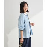 シアーデニムシャツGジャン | Green Parks  | 詳細画像21 