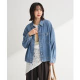 インディゴ | シアーデニムシャツGジャン | Green Parks 