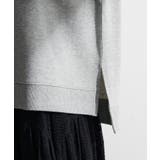 七分袖ロゴ裏毛プルオーバー | Green Parks  | 詳細画像10 