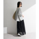 七分袖ロゴ裏毛プルオーバー | Green Parks  | 詳細画像3 