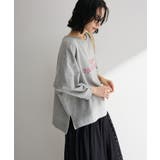 七分袖ロゴ裏毛プルオーバー | Green Parks  | 詳細画像6 