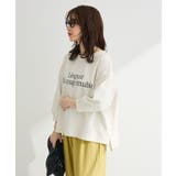 七分袖ロゴ裏毛プルオーバー | Green Parks  | 詳細画像14 