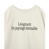 七分袖ロゴ裏毛プルオーバー | Green Parks  | 詳細画像17 