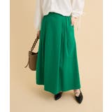 綿混やわらかタッチタックスカート | Green Parks | 詳細画像1