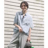 半袖シアーデニムシャツ | Green Parks  | 詳細画像4 