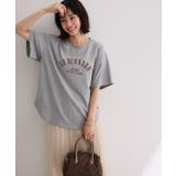 裾ラウンド機能ロゴTシャツ | Green Parks | 詳細画像25