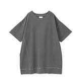 ピグメント裏毛切りっぱなしチュニック | Green Parks | 詳細画像30