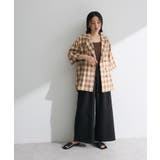 チェック5分袖ジャケット | Green Parks  | 詳細画像2 