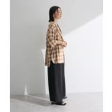 チェック5分袖ジャケット | Green Parks  | 詳細画像3 