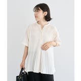 マジョリカプリーツスキッパーブラウス | Green Parks | 詳細画像14