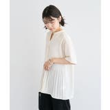 マジョリカプリーツスキッパーブラウス | Green Parks | 詳細画像15